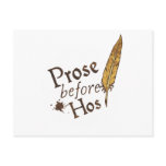 Prose before Hos postcards