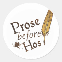 Prose before Hos Stickers