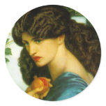 Proserpine Stickers by Dante Gabriel Rossetti