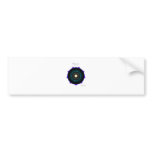 Prosperity Mandala bumper stickers