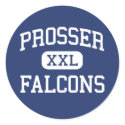 Prosser - Falcons - High School - Chicago Illinois stickers