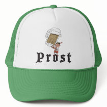 Prost German Drinking Trucker Hats