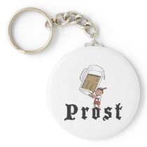 Prost German Drinking Keychain