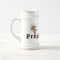 Prost German Drinking Coffee Mugs
