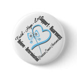 Prostate Cancer Faith Hope Love Butterfly Pin