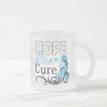 Prostate Cancer Hope Love Cure Coffee Mug