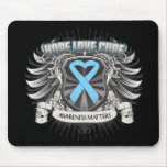 Prostate Cancer Hope Love Cure Mousepads