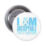 Prostate Cancer I am Unstoppable Pinback Button