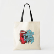 Prostate Cancer Sucks Scream It Bag