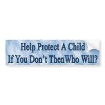 Protect A Child Bumpersticker