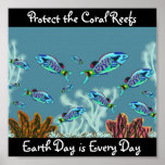 Protect the Coral Reefs posters