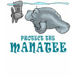 Protect the Manatee t-shirts