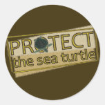Protect the Sea Turtle Stickers