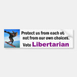 Protect Us From Each Other Bumper Stickers