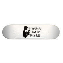 Protect Your Nuts Custom Skateboard