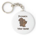 Protect Your Nuts Key Chains