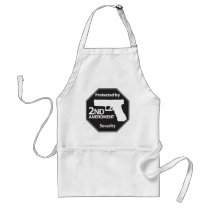 Protected by 2nd Amendment Aprons
