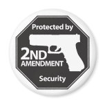 Protected by 2nd Amendment magnets