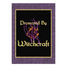 Protected By Witchcraft Custom Invite