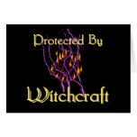 Protected By Witchcraft Greeting Card