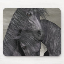 Protection At All Costs - Horses Mousemat