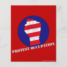 Protest Occupation- Red Flyers