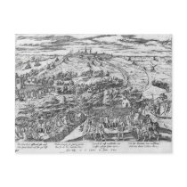 Protestants meeting in the open around Antwerp Post Card
