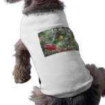 Prothonotary Warbler in Bottlebrush Dog Tee Shirt