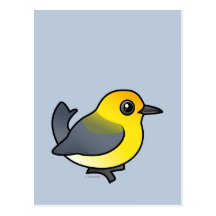 Prothonotary Warbler Post Card