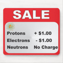 protons electrons neutrons sale mouse pads