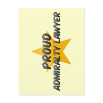 Proud Admiralty Lawyer Post Cards