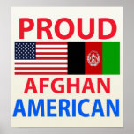 Proud Afghan American Posters