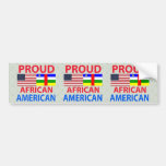 Proud African American Bumper Sticker