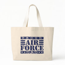 Proud Air force Dad Bag