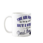 Proud Airforce Mum Coffee Mugs