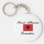 Proud Albanian Grandma Key Chains