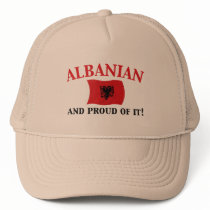 Proud Albanian Mesh Hats