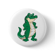 Proud Alligator Buttons