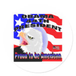 Proud American Barack Obama Stickers