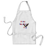 Proud American Patriotic USA Barbeque Apron