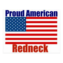 Proud American Redneck Post Cards