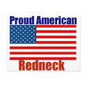 Proud American Redneck postcards