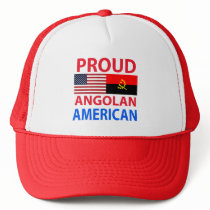Proud Angolan American Mesh Hats