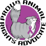 Proud Animal Rights Advocate Acrylic Cut Out
