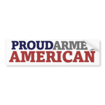 Proud Armed American bumper stickers