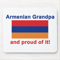 Proud Armenian Grandpa Mouse Pads