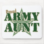 Proud Army Aunt Mouse Mats