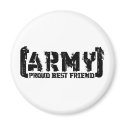 Proud Army Best Friend - Tattered magnets