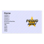 Proud Army Business Card