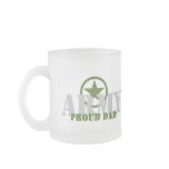 Proud Army Dad mugs